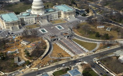 US Capitol Building Aerial