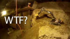 Since 1997, A Man Has Been Digging Out His Basement Using Only R/C Scale-Model Construction Equipment
