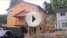 Construction Company in Seattle Building Home from the