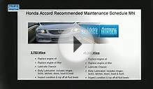 Honda Accord Maintenance Schedule -- Pasadena CA