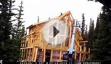 Log Home Construction Time Lapse