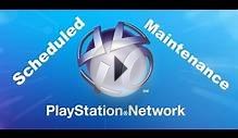 PSN Scheduled Maintenance Inbound 11-17-14