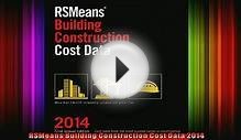 Read RSMeans Building Construction Cost Data 2014 Full EBook